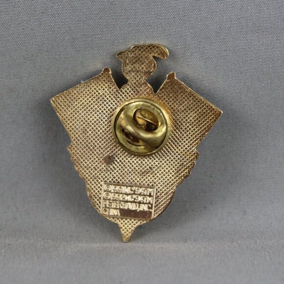 1994 Soccer World Cup Pin - Team Netherlands Dual Flag by Peter David-Metal Pin - Picture 2 of 3